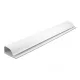 Delock Asztalalatti kábelcsatorna 57 x 25 mm foglalatú és 400 mm hosszú, 2 db. fehér (20884)