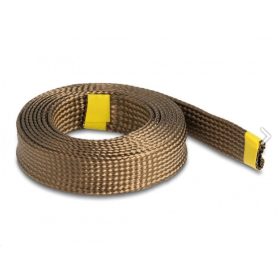   Delock Barna fonott öv bazalt szálakból 2 m x 15 mm (20888)