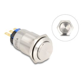   Delock Nyomógomb beszereléshez 19 mm 3 x forrasztási csatlakozó (20985)