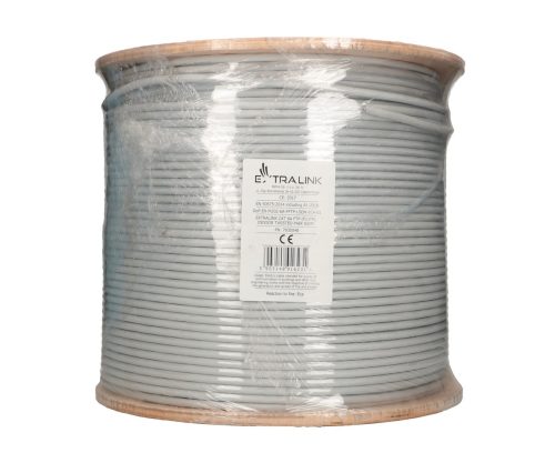 Extralink CAT6A FTP (F/FTP) V2 Indoor | Twisted pair | 500M