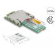 Delock Adapter, M.2 kulcs B+M dugó - CFexpress nyílás (21360)