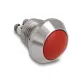 Delock Nyomógomb installáláshoz 12 mm 2 db. csavaros kapocs piros