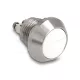 Delock Nyomógomb installáláshoz 12 mm 2 db. csavaros kapocs fehér