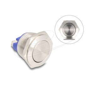  Delock Nyomógomb installáláshoz 19 mm 2 db. csavaros kapocs aktuátor lapos
