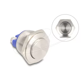   Delock Nyomógomb installáláshoz 19 mm 2 db. csavaros kapocs aktuátor magas