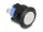 Delock Nyomógomb installáláshoz 16 mm 2 db. csavarhelyes működtető lapos műanyag zár a csomagban