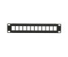 Extralink 12 Port 10" | Patchpanel | Modular, 12 ports