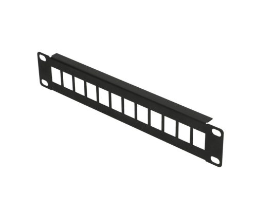 Extralink 12 Port 10" | Patchpanel | Modular, 12 ports