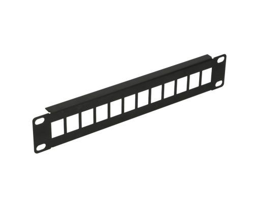 Extralink 12 Port 10" | Patchpanel | Modular, 12 ports