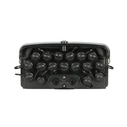 Extralink Jennifer | Fiber optic terminal box | 16 core, black, with connector