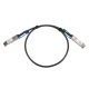 Extralink QSFP28 DAC | QSFP28 DAC Cable | 100G, 1m, 30AWG Passive