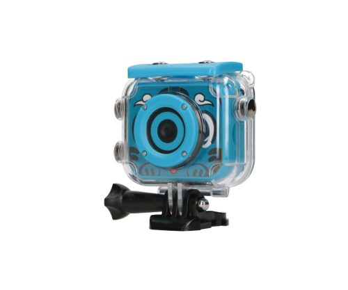 Extralink Kids Camera H18 Blue | Camera | 1080P 30fps, IP68, 2.0" screen
