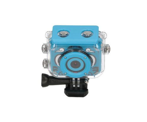 Extralink Kids Camera H18 Blue | Camera | 1080P 30fps, IP68, 2.0" screen
