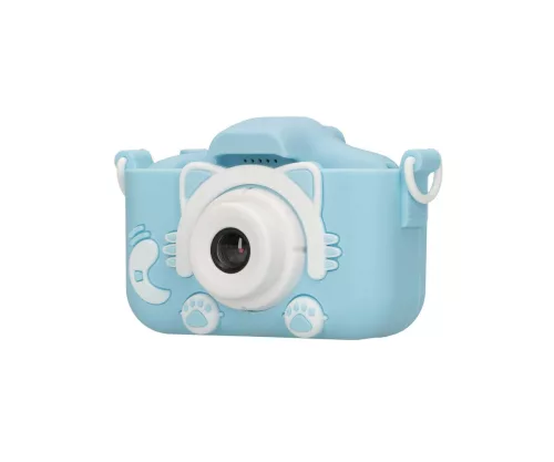 Extralink Kids Camera H27 Dual Blue | Camera | 1080P 30fps, 2.0" screen