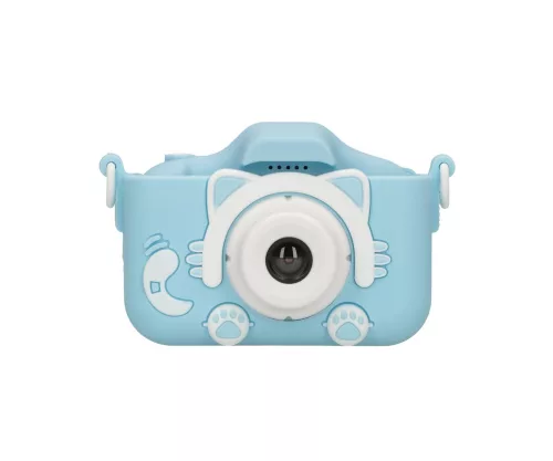 Extralink Kids Camera H27 Dual Blue | Camera | 1080P 30fps, 2.0" screen