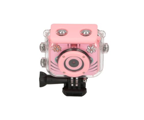 Extralink Kids Camera H18 Pink | Camera | 1080P 30fps, IP68, 2.0" screen