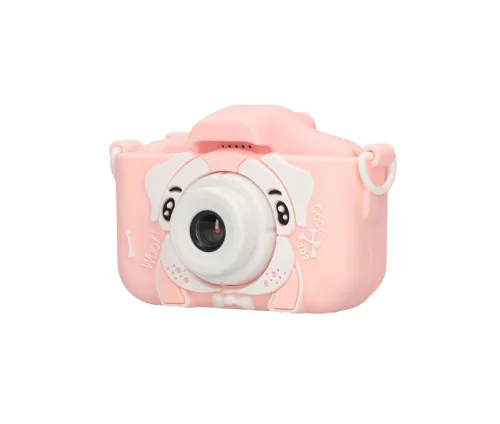 Extralink Kids Camera H28 Dual Pink | Camera | 1080P 30fps, 2.0" screen