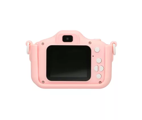 Extralink Kids Camera H28 Dual Pink | Camera | 1080P 30fps, 2.0" screen