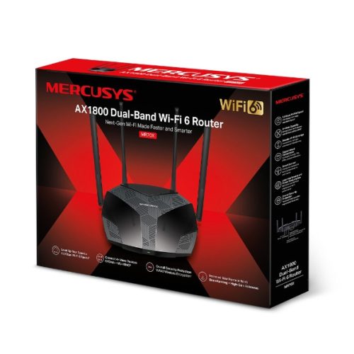 MERCUSYS MR70X AX1800 DUAL BAND WIRELESS ROUTER
