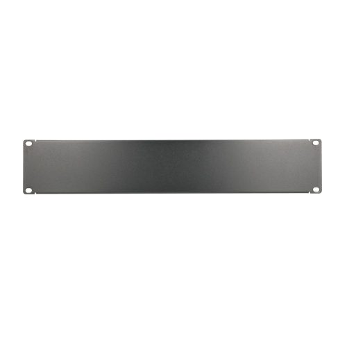 Extralink 2U 19" | Front Blank Panel | Black