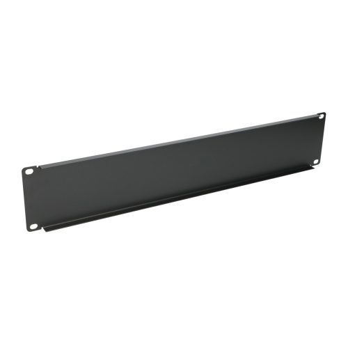 Extralink 2U 19" | Front Blank Panel | Black