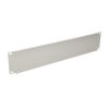 Extralink 2U 19" | Front Blank Panel | Gray