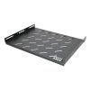 Extralink 1U 350mm Black | Fixed shelf | 19", 490x360mm, for 600mm depth cabinets