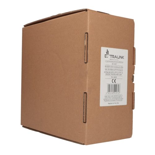 Extralink CAT6 UTP (U/UTP) V2 Indoor | Twisted pair | 100M