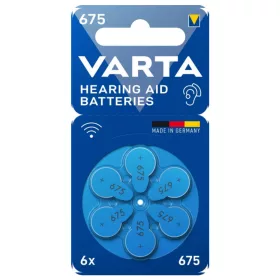 VARTA Hallókészülék-elemek 675 BLI 6