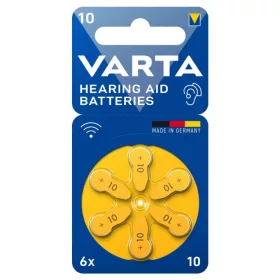 VARTA Hallókészülék-elemek 10 BLI 6