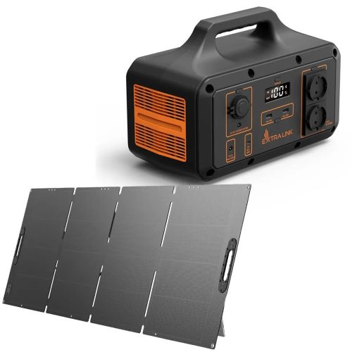 Extralink EPS-120W | Foldable solar panel | for Power Station