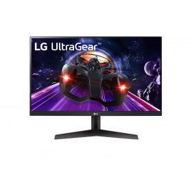   LG 24" 24GN600-B Gamer - IPS panel 1920x1080 16:9 144Hz 1ms 1000:1 300cd 2xHDMI DP G-Sync FreeSync HDR10