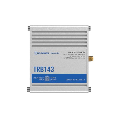 Teltonika TRB143 | IoT Gateway | LTE Cat 4, 3G, 2G, M-Bus, RMS