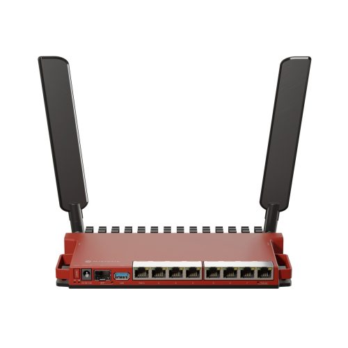 MikroTik L009 | Wi-Fi Router | L009UiGS-2HaxD-IN, 2,4GHz, AX600 Wi-Fi6, 8x RJ45 1000Mb/s, 1x 2.5Gb/s SFP