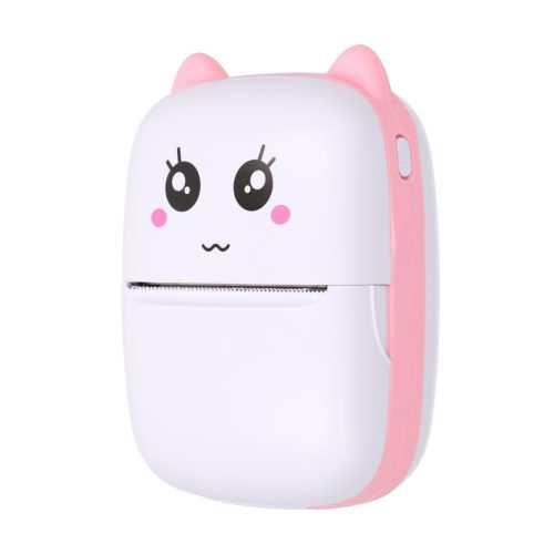 Extralink EPP-001 Pink | Mini thermal printer | Bluetooth, USB-C, 1200 mAh, 210 dpi