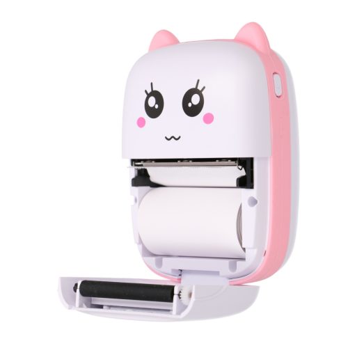 Extralink EPP-001 Pink | Mini thermal printer | Bluetooth, USB-C, 1200 mAh, 210 dpi