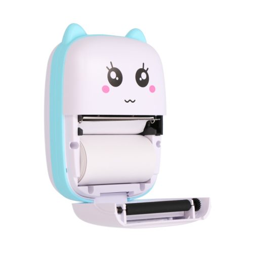 Extralink EPP-002 Blue | Mini thermal printer | Bluetooth, USB-C, 1200 mAh, 210 dpi