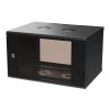 Extralink Premium 6U 600x450 Black | Rack cabinet | tool-free mounting, wall-mounted