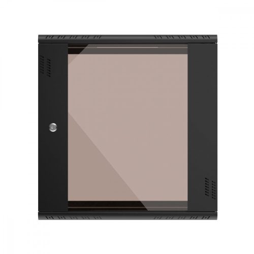 Extralink Premium 12U 600x450 Black | Rack cabinet | tool-free mounting, wall-mounted