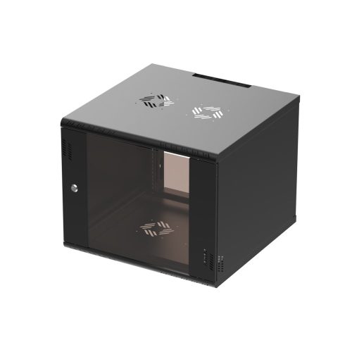Extralink Premium 9U 600x600 Black | Rack cabinet | tool-free mounting, wall-mounted