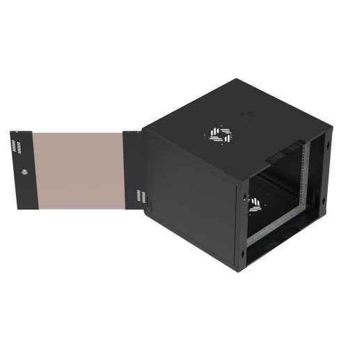 Extralink Premium 9U 600x600 Black | Rack cabinet | tool-free mounting, wall-mounted