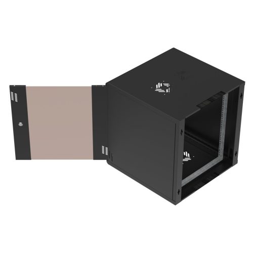 Extralink Premium 12U 600x600 Black | Rack cabinet | tool-free mounting, wall-mounted