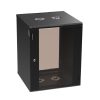 Extralink Premium 15U 600x600 Black | Rack cabinet | tool-free mounting, wall-mounted