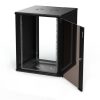 Extralink Premium 15U 600x600 Black | Rack cabinet | tool-free mounting, wall-mounted