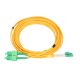 Extralink SC/APC-LC/APC | Patchcord | Single Mode, Duplex, 9/125um, 3mm, 3m