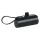 Grundig Mini Powerbank 5000 mAh beépített Type-C kábellel, fekete