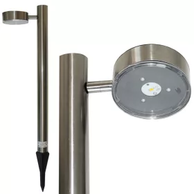 KERTI LÁMPA SZOLÁR GRUNDIG INOX 65CM