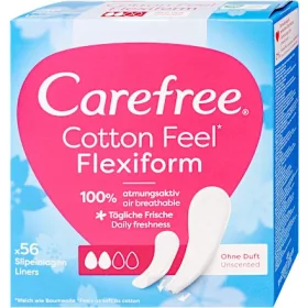 Carefree tisztasági betét 56 db Cotton Feel Flexiform