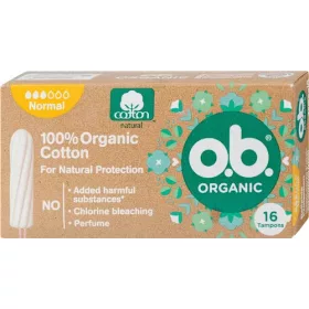 o.b. tampon 16 db Organic Normal (6 db/#)