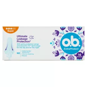 o.b. tampon 16 db Extra Protect Super (5 db/#)